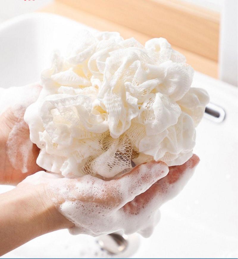 Product Introduction of Large Bath Sponge Ball High-end Non-fraying Super Soft Bath Flower Bath Ball for Men and Women Bubble Bath Artifact 7