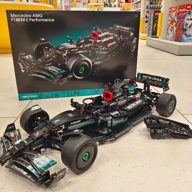 Siêu Xe  Mercedes-AMG F1 W14 E Performance tỉ lệ 1:8 ( 1642 chi tiết ) SKU 33606 3