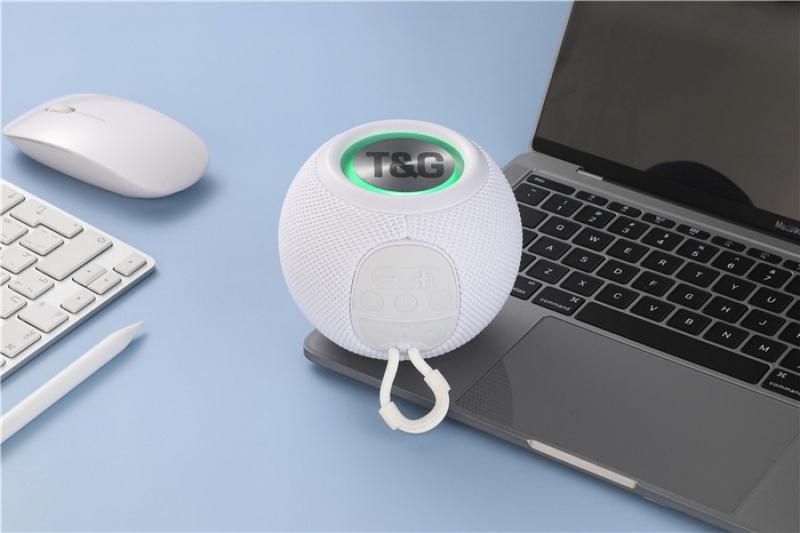 Product Introduction of Pembesar Suara Bluetooth, Tg337, Wayarles, dengan Kain, Kad, Pembesar Suara Kecil, Bes Berat, Jenis Mini, Mudah Dibawa, Audio Bluetooth jam  digital  aestetic Speaker 4