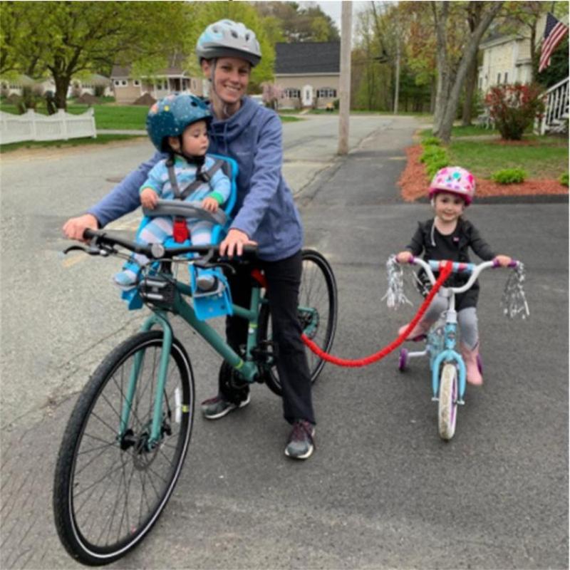 Product Introduction of Dog Draw Rope Pet Traction Rope Bicycle Elastic Rope Elastic Rope Trailer Explosion-proof Punch With Hook Accessories 4