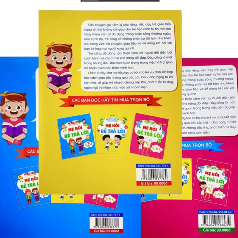 Sách - 101 Câu Hỏi Đáp Rèn Trí Thông Minh - Mẹ Hỏi Bé Trả Lời Cho Bé 3-6 Tuổi 1