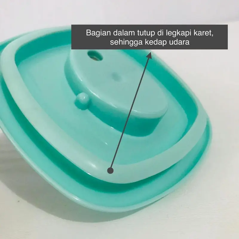 Baby Food Container 4in1 Penutup Lock - Tempat Penyimpanan Makanan Bayi MPASI Bubuk 3
