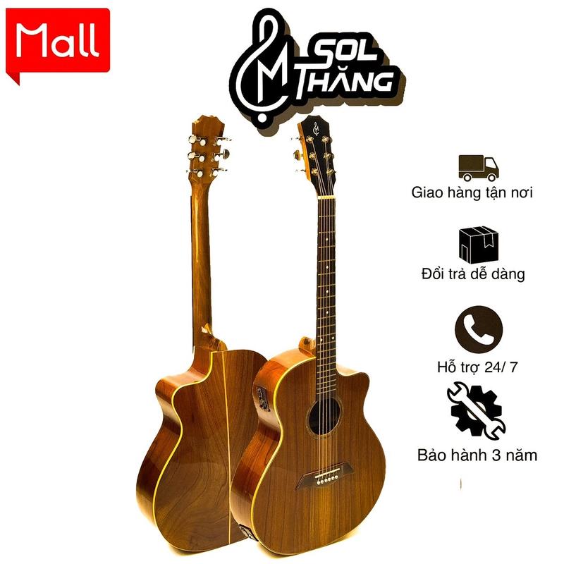 [ VIP ] Đàn guitar full gỗ cao cấp có EQ GA8 Plus+ guitar