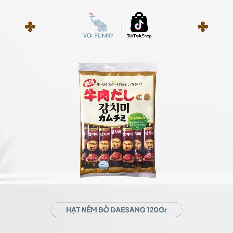 Gia Vị Hạt Nêm Bò Daesang 120g Thơm Ngọt