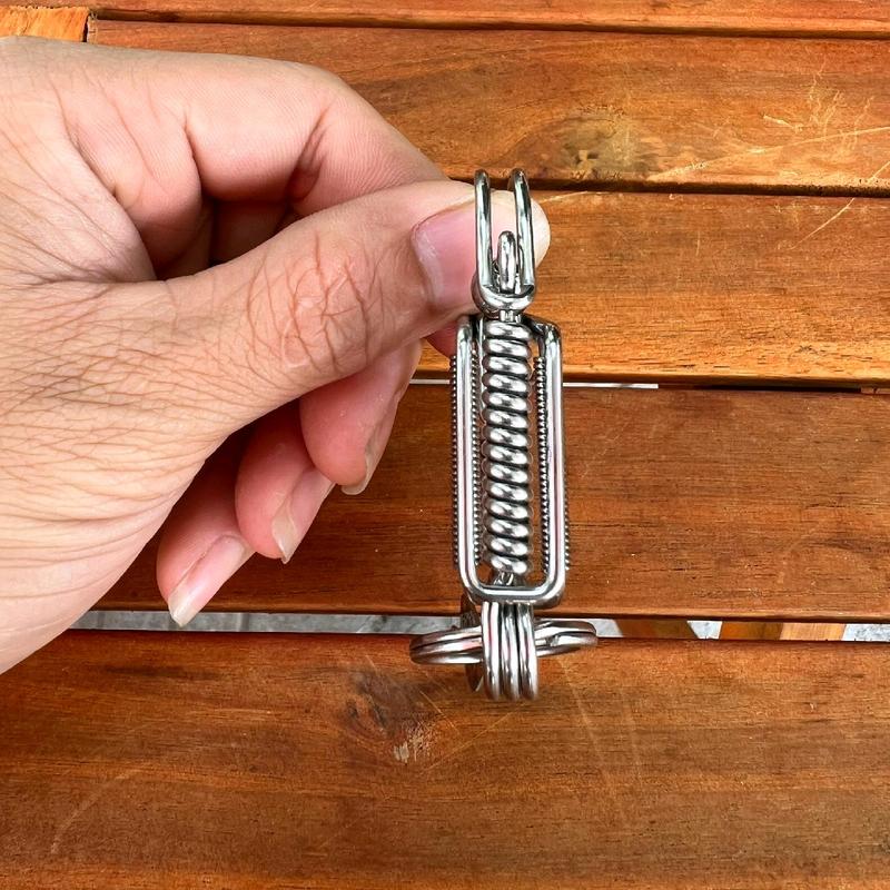 Móc Khóa Thủ Công Inox bền, đẹp, không rỉ sét 4