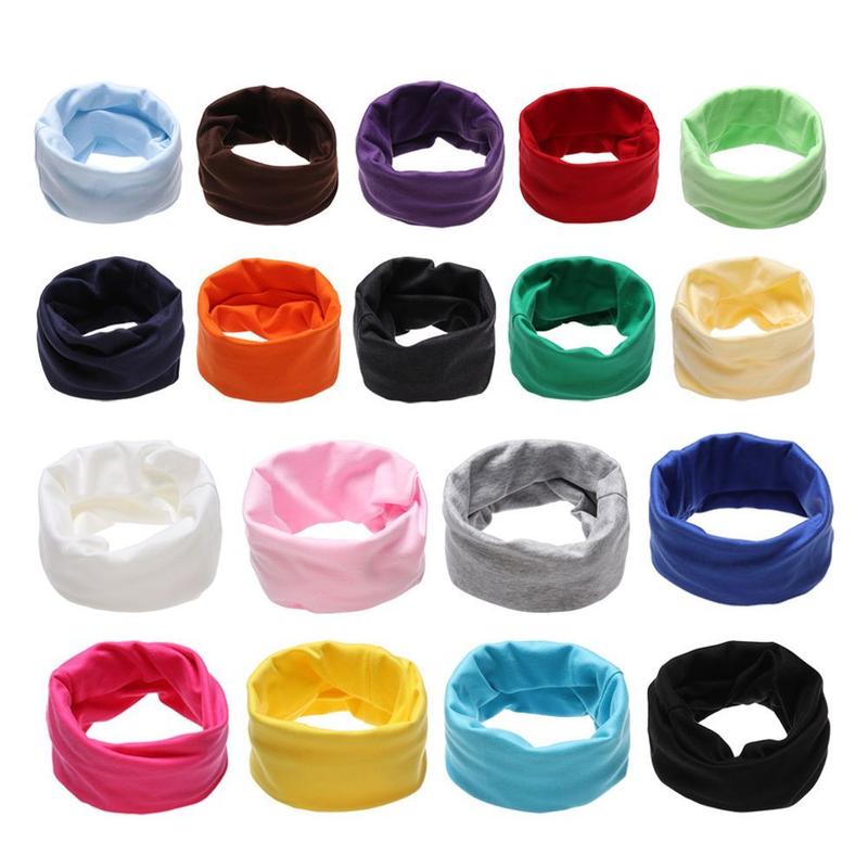 3PCS Multipurpose Bandana Long Scarf Face Bandana Mask Windproof Neck Warmer Cotton Children Cotton Scarf Collar Scarves 7