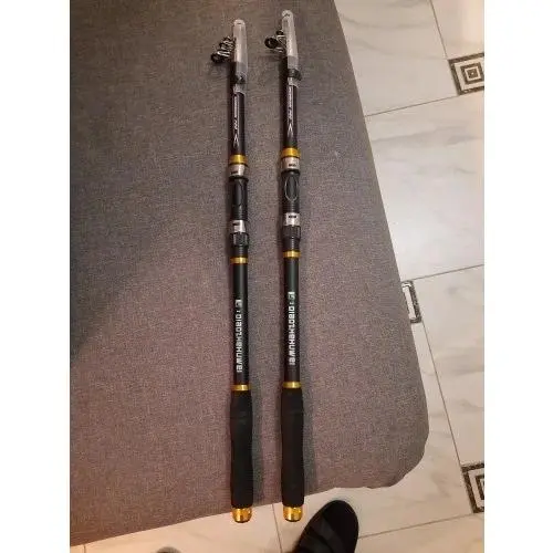 SET MANCING PANTAI LAUT 1SET 4IN1 JORAN PANJANG 270CM REL NX6000 12BB Alat Ikan 3