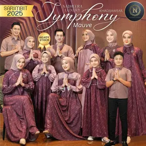 SYMPHONY MAUVE DUSTY Sarimbit Nadheera Luxury