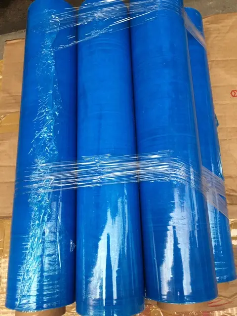 Màng Quấn PE Màu Xanh Dương 50cm 3kg 0