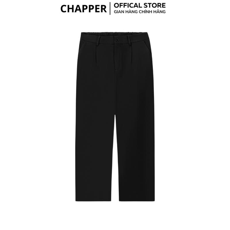 Quần dài nỉ CHAPPER ống xuông cao cấp, chất vải thể thao 2 mặt không phai màu - QCP008 Nam Menswear Pants