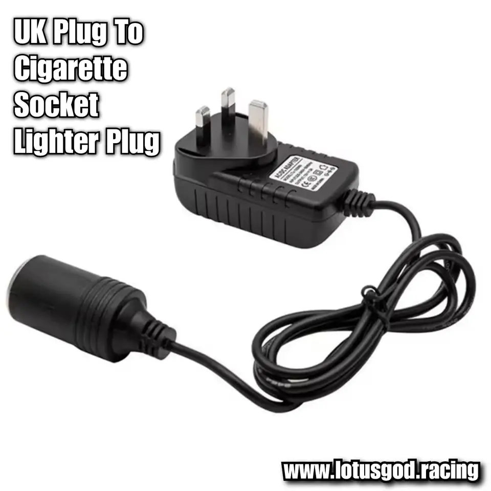 AC 110V/220V TO DC Car Cigarette Lighter Power Adapter Socket 12V Volt 2A 24W Charger Converter Home Parts UK Plug