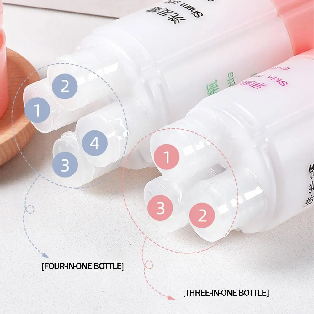 Travel Bottle Package 4in1 Portable Organization Bottle Bottle Travel Gel Dispenser Travel Sets V5U4