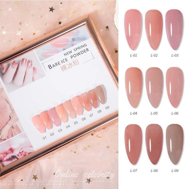 Set sơn gel thạch Very Good Nail 9 màu chính hãng,và lẻ chai Nữ