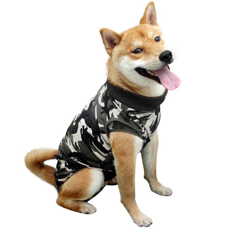 Product Introduction of Bộ đồ phục hồi cho chó, Quần áo phẫu thuật vết thương bụng, Áo vest Onesies cho thú cưng chống liếm, Thích hợp cho chó sau phẫu thuật, Bộ đồ khử trùng 20