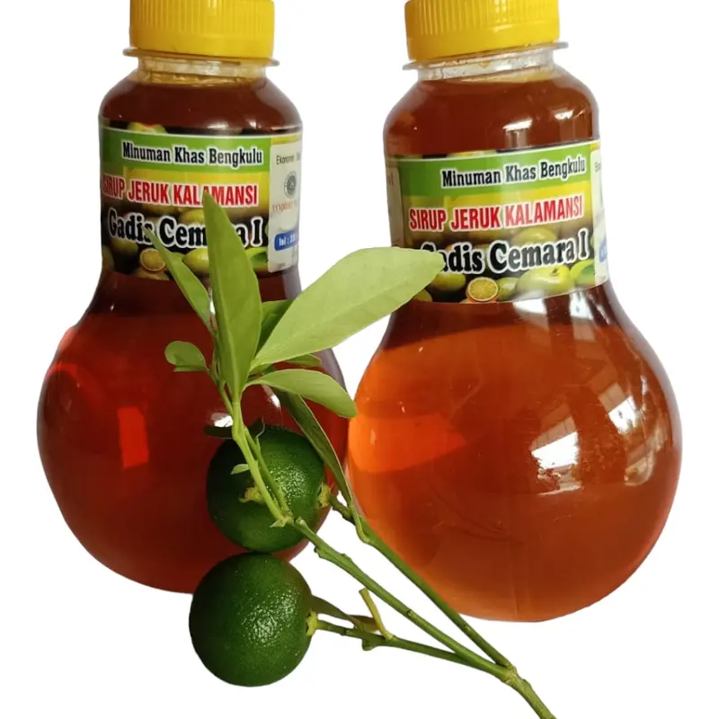 Sirup jeruk kalamansi 330 ml/ Gadis cemara / oleh oleh khas bengkulu 5