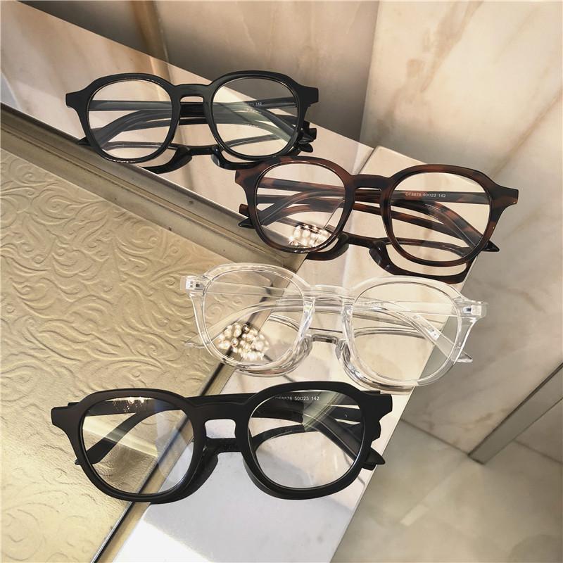Product Introduction of Round Plain Glasses Unisex Retro Myopia Glasses Frame Fashion All-Match Simple Glasses Frame 73