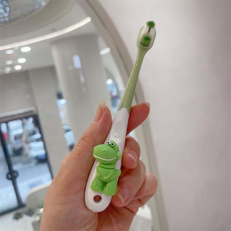 Product Introduction of แปรงสีฟันเด็ก ดีไซน์การ์ตูนน่ารัก ลายนางเงือกนุ่ม เหมาะสำหรับทารกอายุ 3-6-12 ปี หัวเล็กละเอียดพิเศษ ป้องกันฟัน เหมาะสำหรับอาบน้ำ แปรงสีฟัน 3