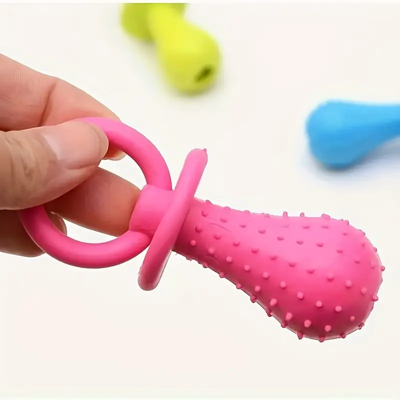 Pet Puppy Cleaning  Pacifier Chewing  - Promote Dental Health And Provide Fun Chewing And Play Experience dog    heavy  duty toys squeaky chew 6