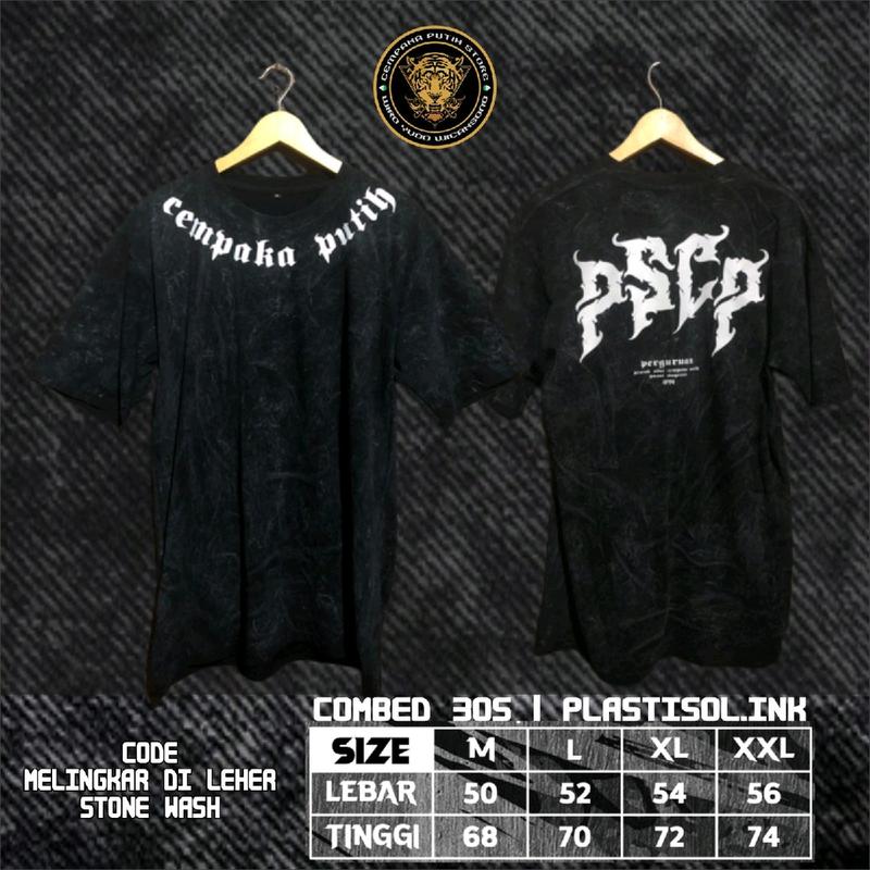 KAOS CEMPAKA PUTIH / KAOS PSCP / KAOS PERGURUAN PENCAK SILAT CEMPAKA PUTIH 1