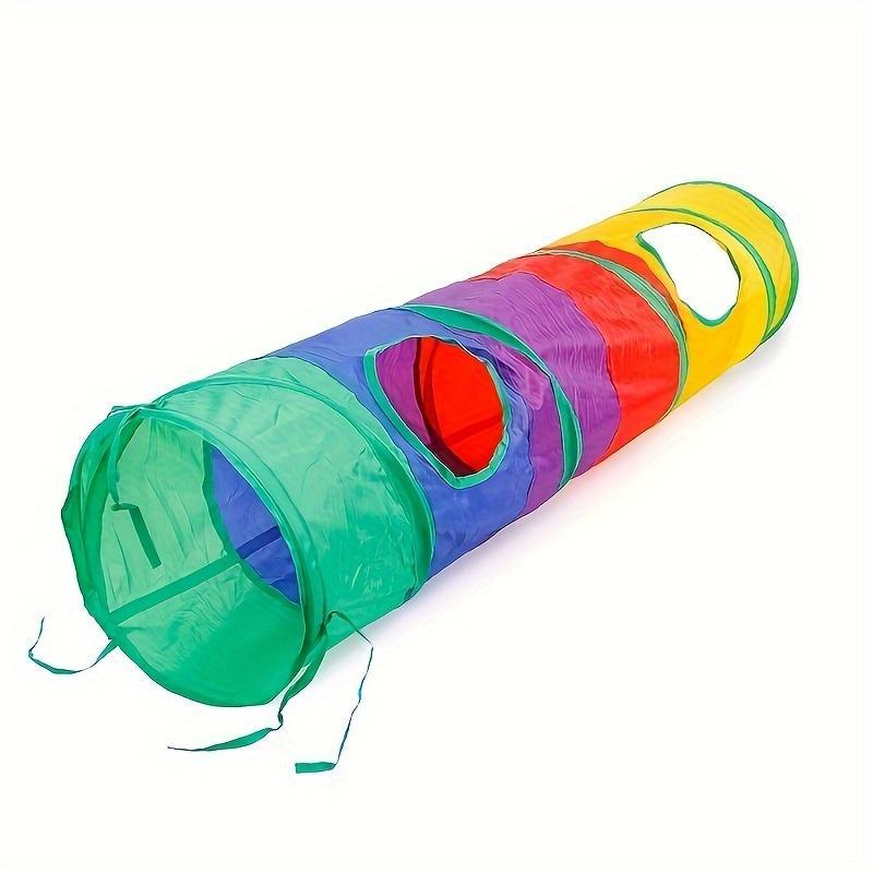 Product Introduction of Interactive Cat Toy Set, 24pcs/set Cat Teaser Toy, Including Tunnel, Ball, Mouse, Spring & Hollow Ball, Indoor Pet Supplies, Christmas Gift 5