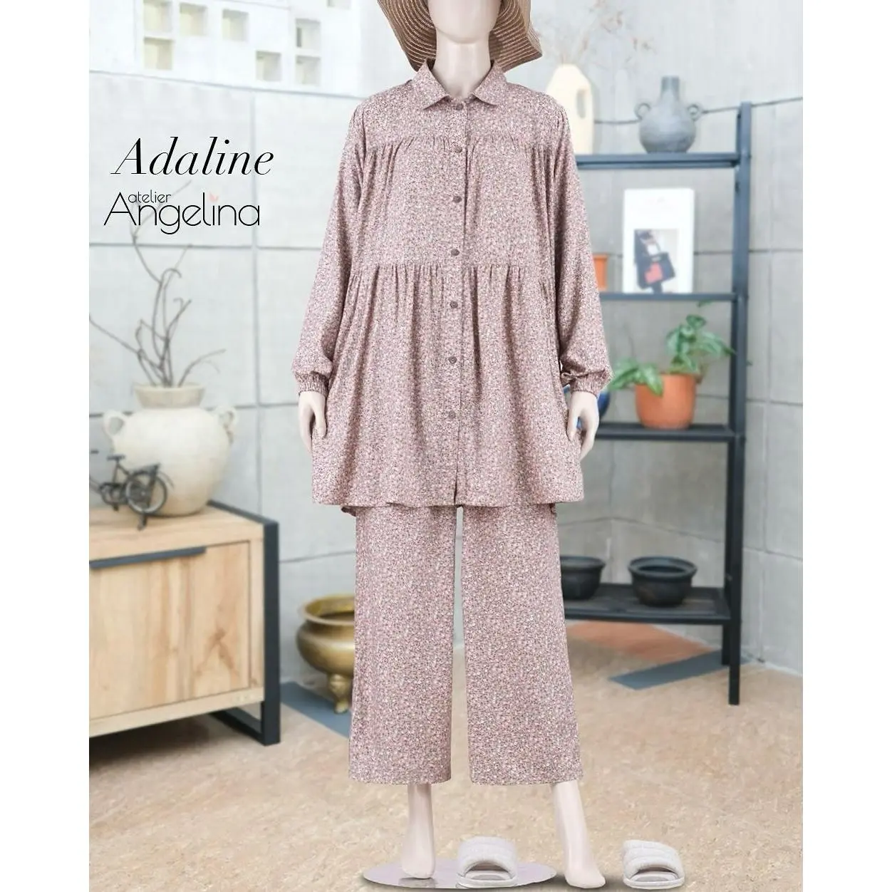 ADALINE PAJAMAS - KOREAN VISCOSE