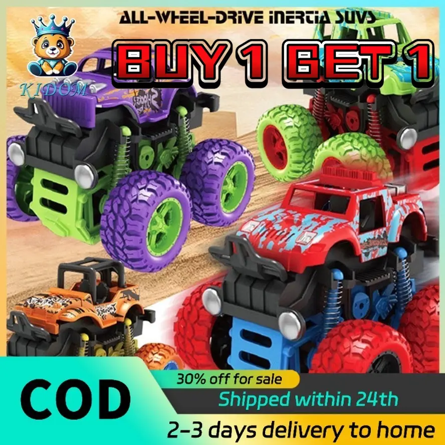 360 Inertia SUV Truck car Friction Power VehiclesTruck Toys for kids