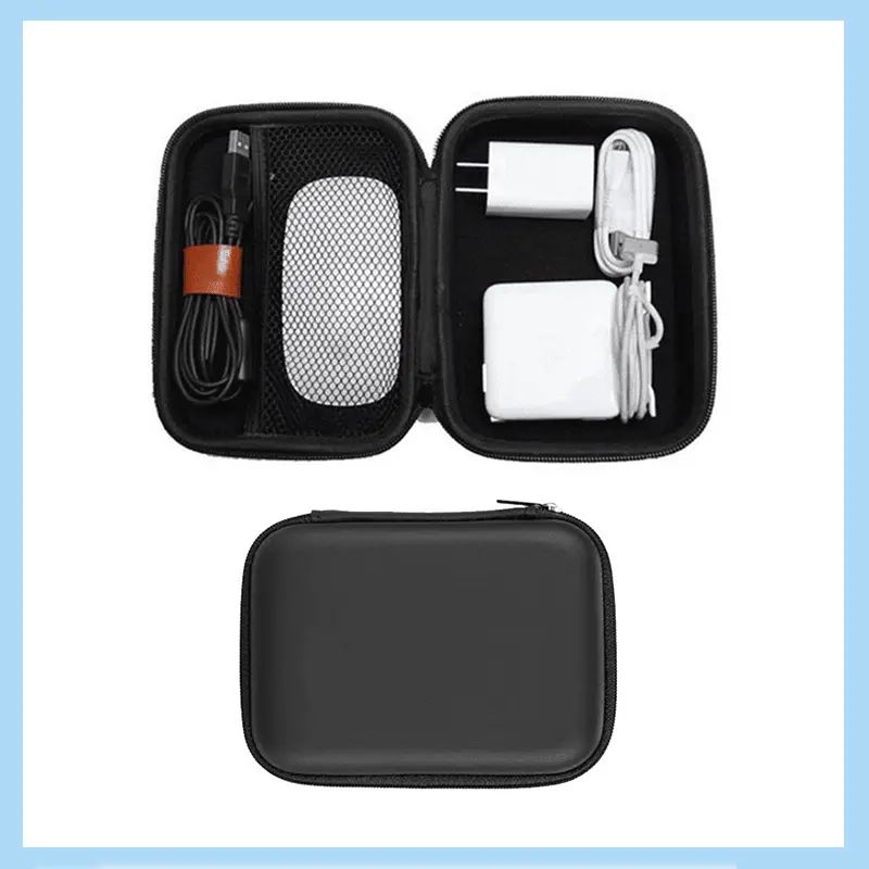 Portable earphone case with large capacity 0