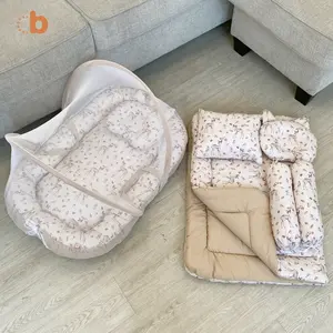 Cuan Baby - Kasur Bayi Kelambu  & Bedcover Bayi Set Motif Chunwoo