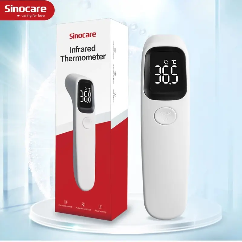 Sinocare Infrared Thermometer - Termometer Inframerah AET-R1D1 4