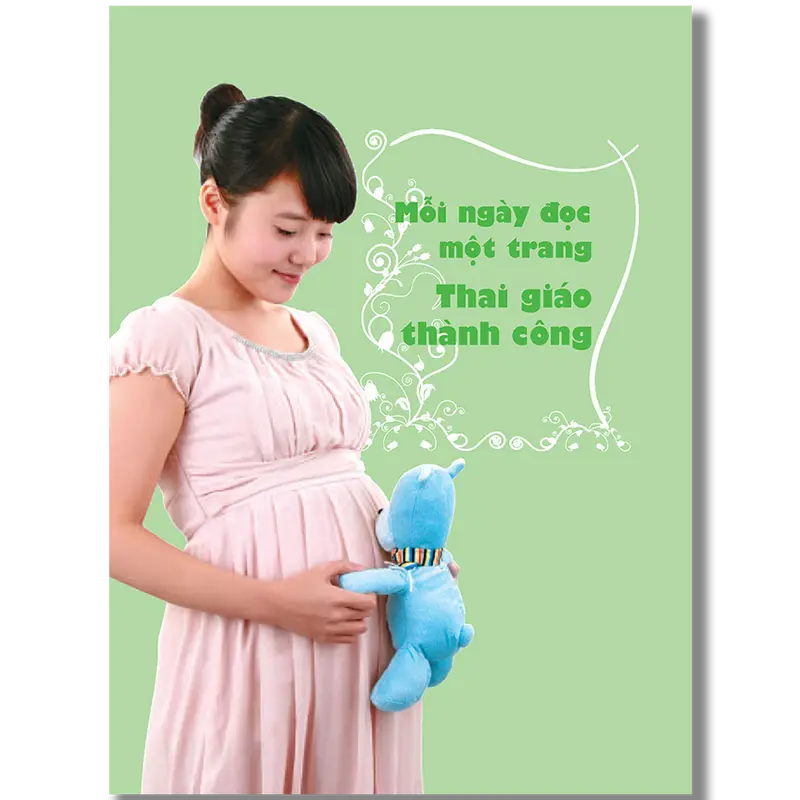 Sách - Trọn bộ Thai giáo theo chuyên gia + Hành trình thai giáo - 280 ngày mỗi ngày đọc một trang sach  lam 5