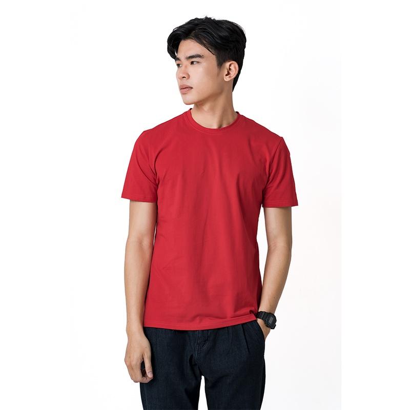Áo Thun Nam trơn Cổ Tròn Cao Cấp phông Tay Ngắn, chất cotton bề mặt vải mềm DiHu store 6