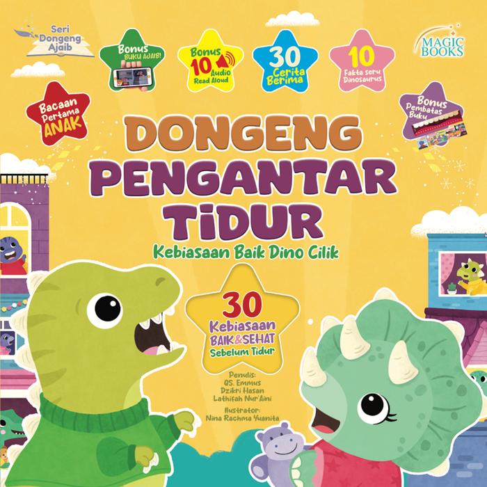 Gambar [Mizan] Buku Anak Dongeng Pengantar Tidur:  Kebiasaan Baik Dino Cilik dari Mizanstore.id Kota Depok Tokopedia