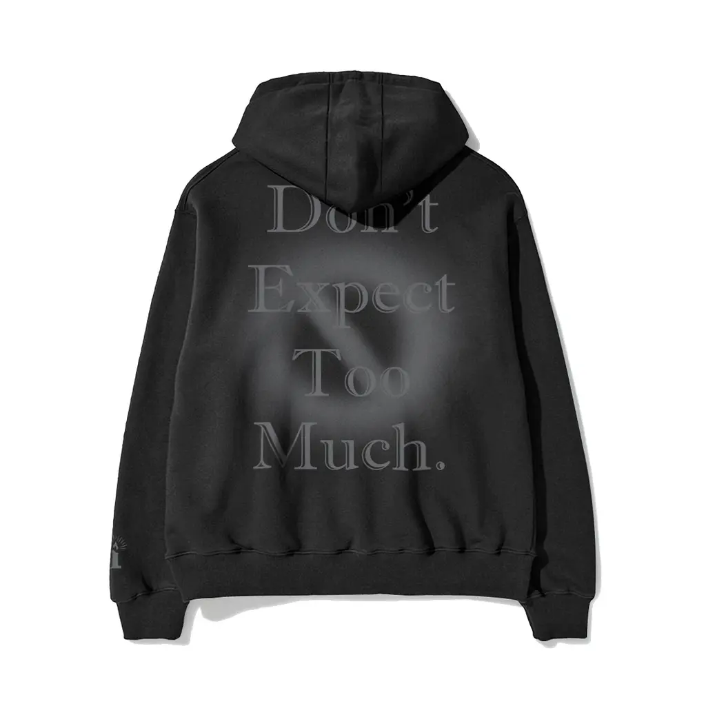 Hoodie Expect Black LIBRE Fleece Pria