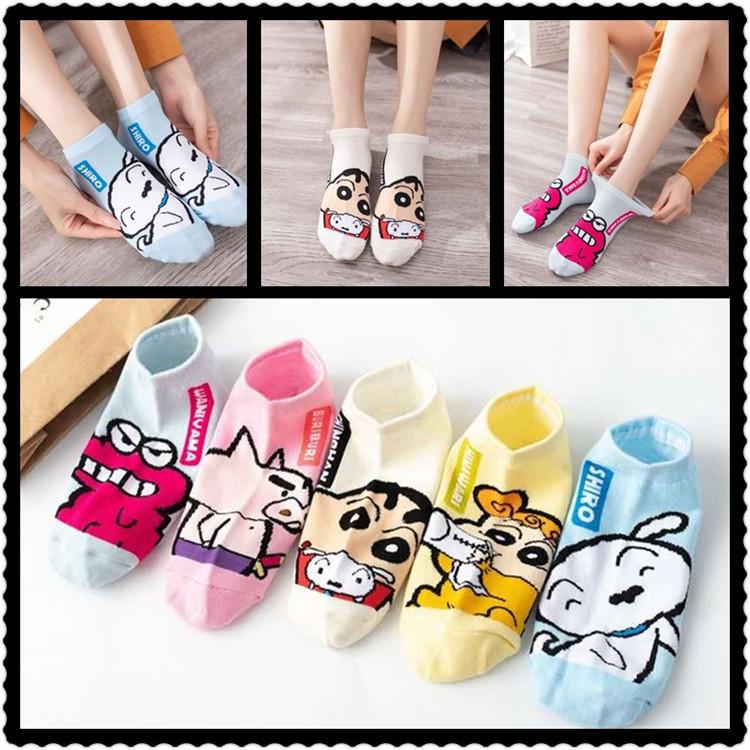 Product Introduction of South Korea Flat Sock Children's Xiaoxin Cartoon Women's All Cotton Socks Japanese Cute Cartoon Socks New Trendy Socks Lady Comfort Lingerie 9