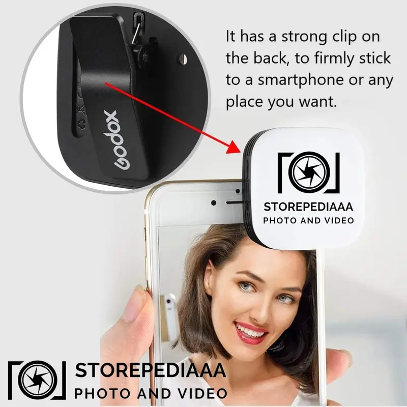 Godox LEDM32 Mini LED Light for Smartphone LEDM 32 LED M32 LED 32 5