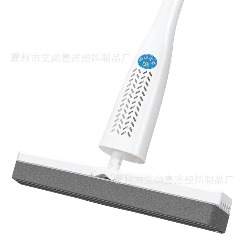 Product Introduction of 34CM rubber cotton mop telescopic rod wholesale for household use, hand wash free, lazy, wet and dry dual-use, large absorbent sponge mop 11