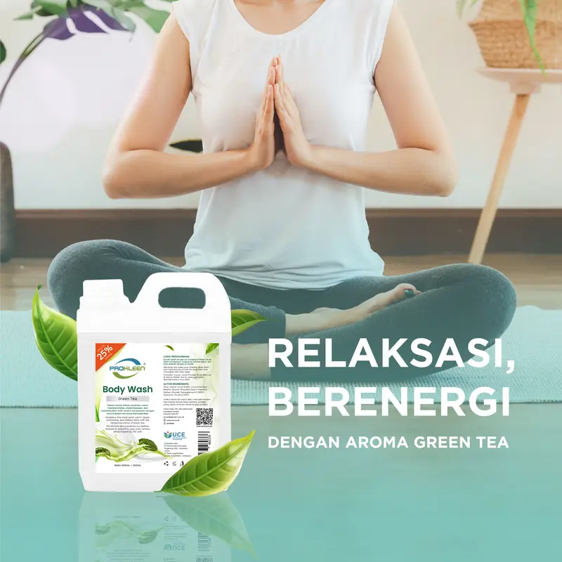 Sabun Mandi BATH & BODY WASH FOAM PREMIUM PROKLEEN 800mL REFILL 3