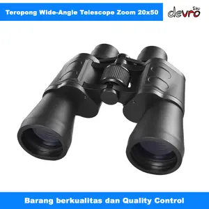 Teropong Outdoor Professional Wide-Angle Telescope Zoom 20x50 - MaiFeng MF25 Camping