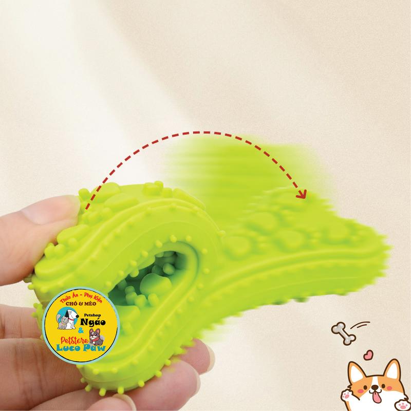 Đồ Chơi Xương Cao Su Cho Chó Tập Nhai Gặm ___ XƯƠNG ĐỒ CHƠI 1