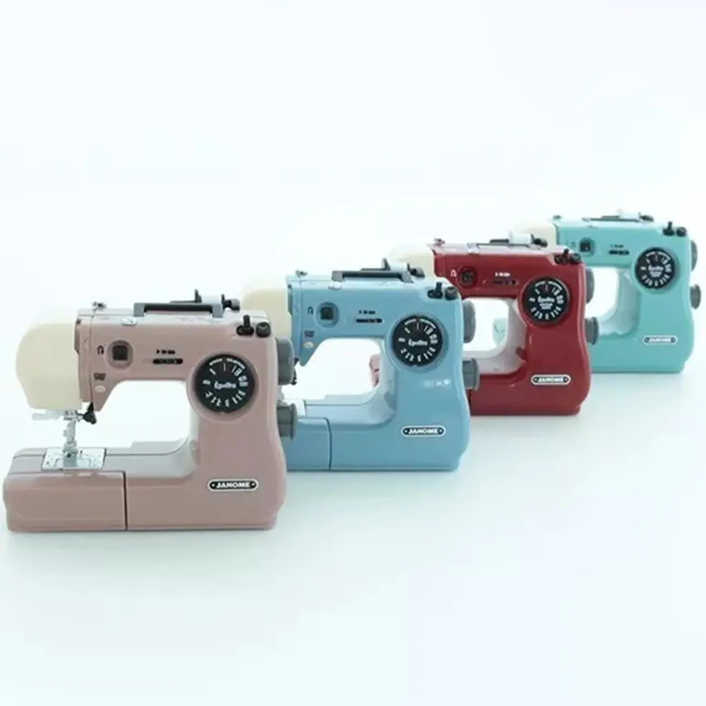 Hight Quality Portable Portable Sewing Machine Plastics Pink/Blue/Red Mini Electric Sewing Machine Crafting Household Home Sewing Machine Home