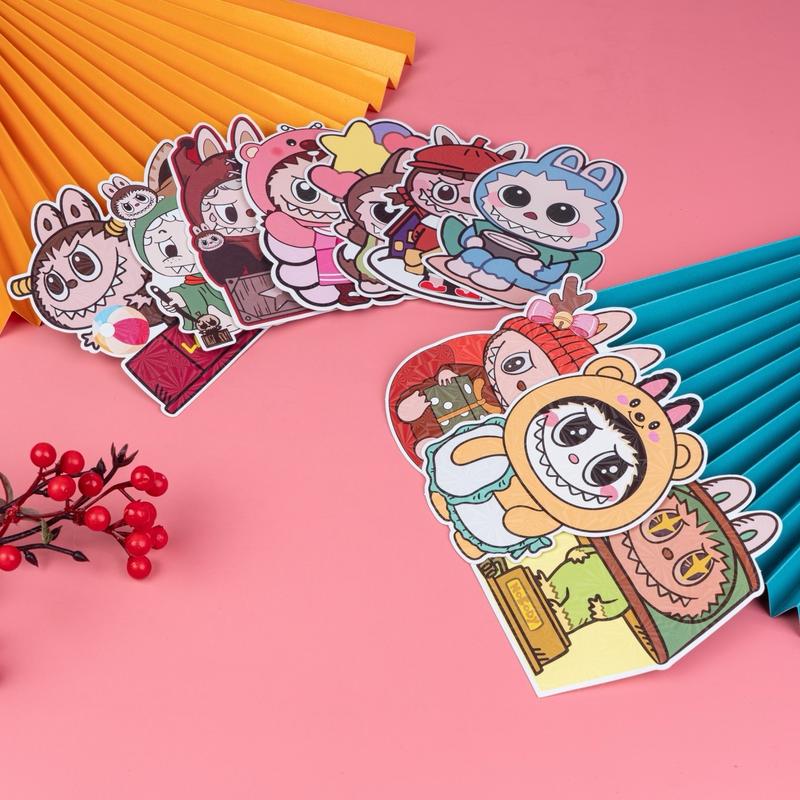 Set 100 Bao lì xì chibi Tết 2025, Lì Xì năm Ất Tỵ - TT79, thiết kế độc đáo và đẹp mắt