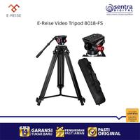 Gambar E-Reise Video Tripod 8018-FS Professional Aluminum Fluid Head Durable for DSLR Mirrorless Vlog dari Sentra Digital Kota Surabaya 3 Tokopedia