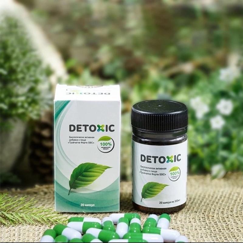 Detoxic hỗ trợ đào thải ký sinh trùng của Nga (hộp 20v)