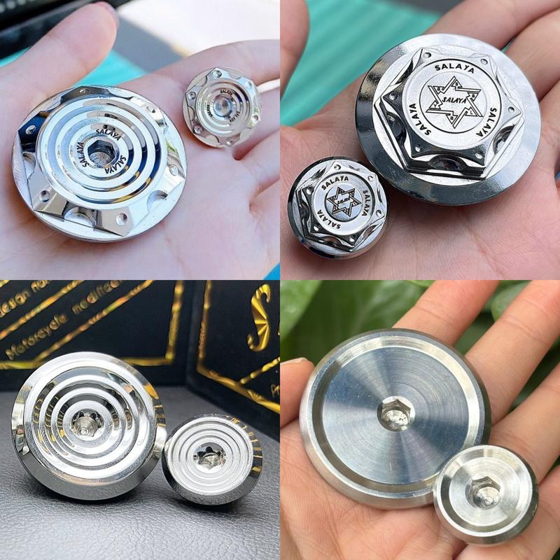 ỐC MÂM LỬA 2 CON (LỚN VÀ NHỎ) CHO DÒNG XE HONDA - YAMAHA - SUZUKI INOX 304 Phụ Kiện Phụ Tùng