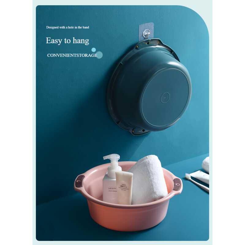 Product Introduction of Plastic thickened baby household large laundry basin student dormitory washbasin foot basin 2