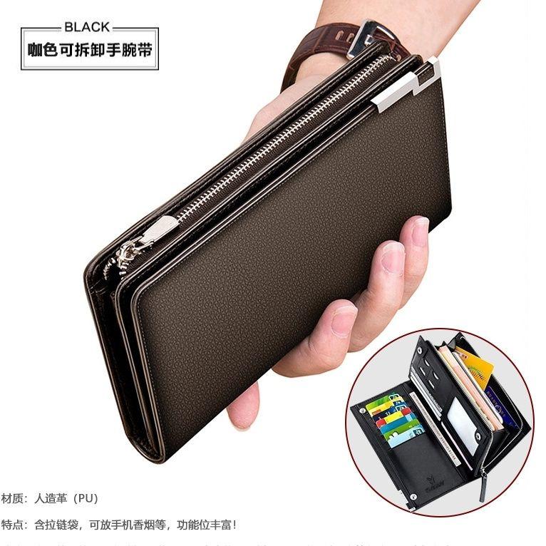 Product Introduction of Túi Cầm Tay Nam Dài, Cao Cấp, Sức Chứa Lớn, Có Khóa Kéo, Thích Hợp Cho Điện Thoại Và Thẻ, Được Thu Thập Bởi 1459 Người, Hàng Mới Về 2