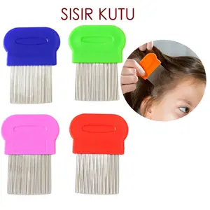 Sisir Kutu Serit Logam Ketombe