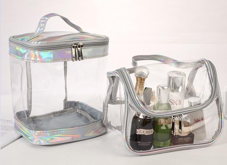 Product Introduction of Tas Kosmetik Anti Air/Tas Kosmetik Washbag / Tas Alat MakeUp / Cosmetic Bag Organizer / Tas Make Up Wanita/Tas Kosmetik Travel Transparan /Cosmetic Cube Transparent Clear PVC Toiletries Wash Bag /Pouch Kosmetik 0