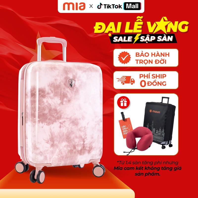 [ VALI CAO CẤP] Heys Tie Dye 3 size[THƯƠNG HIỆU CANADA] Vali kéo du lịch Chất liệu nhựa PC cao cấp, bất chấp mọi va đập, dây kéo nới rộng tăng diện tích, Khoá số TSA chuẩn HOA KỲ Vali MIA MIỄN PHÍ BẢO HÀNH TRỌN ĐỜI.
