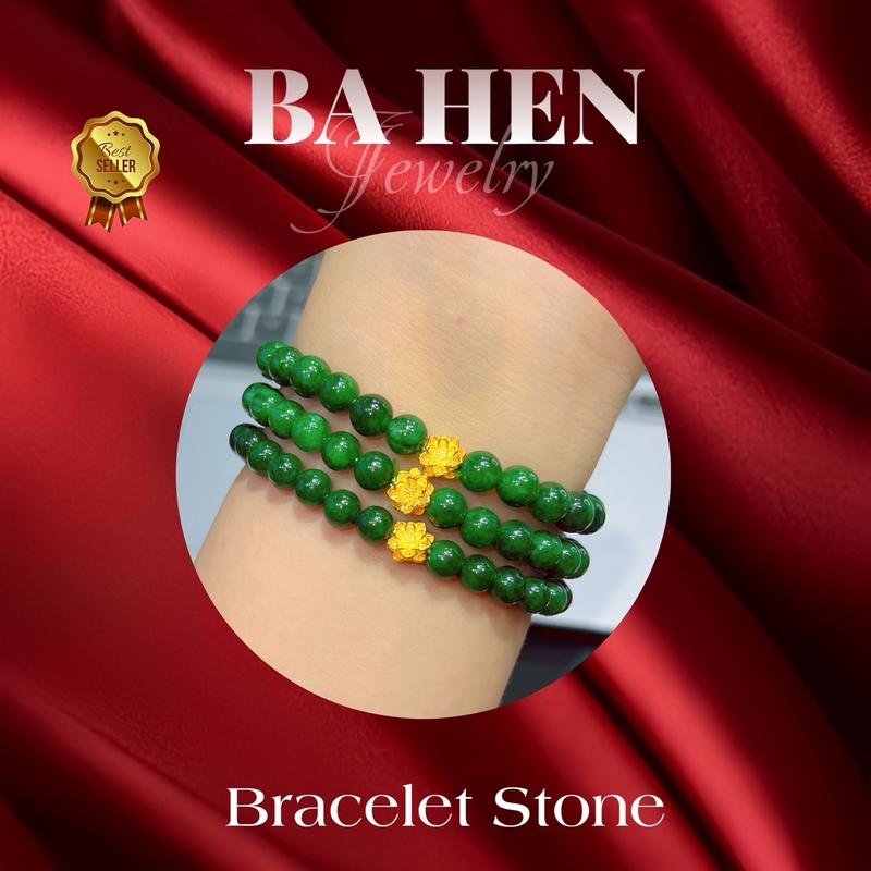 Chuỗi Đá Đeo Tay CT Màu Xanh Lá 99.99